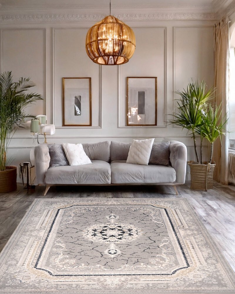 Ruby Marble Medallion Rug - Image 2
