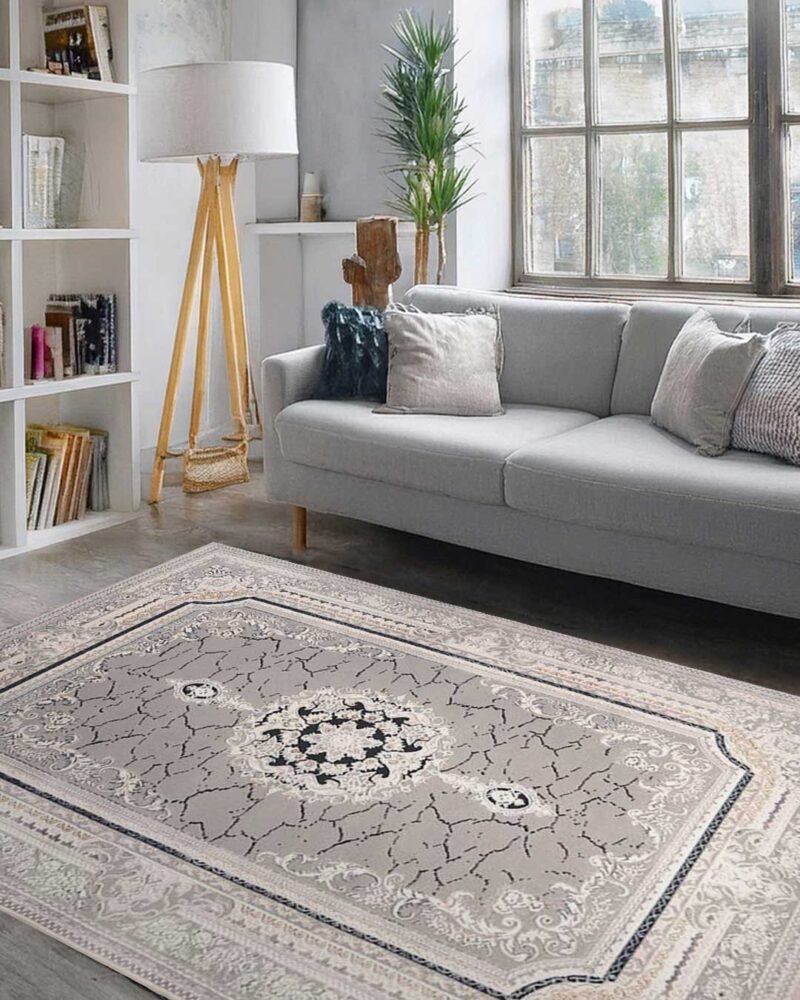 Ruby Marble Medallion Rug - Image 6