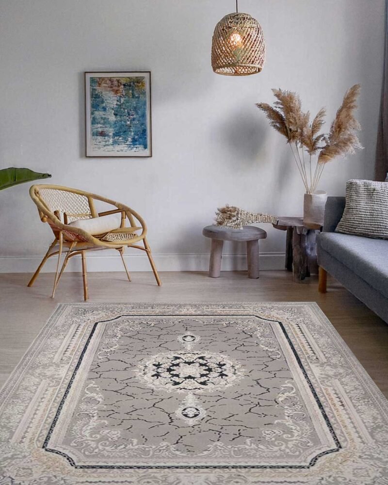 Ruby Marble Medallion Rug - Image 5