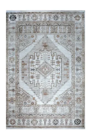 Emerald Elysian Rug – 2318A-BEIGE/ROSE