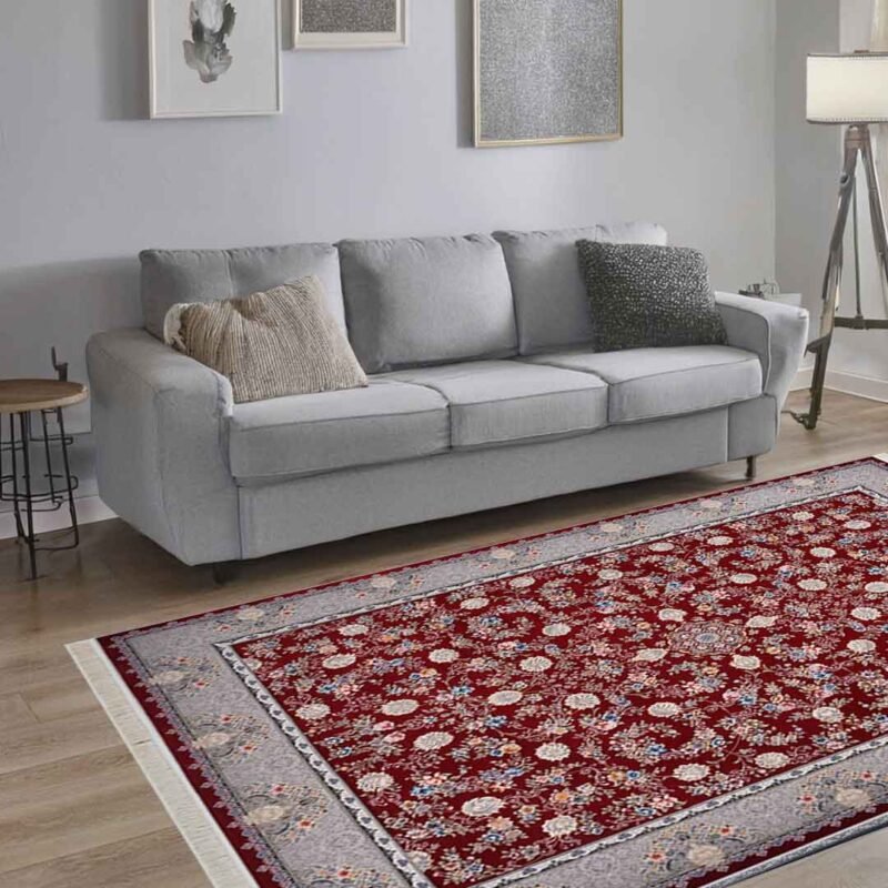 Emerald Pariya Red Rug | E-160 - Image 3