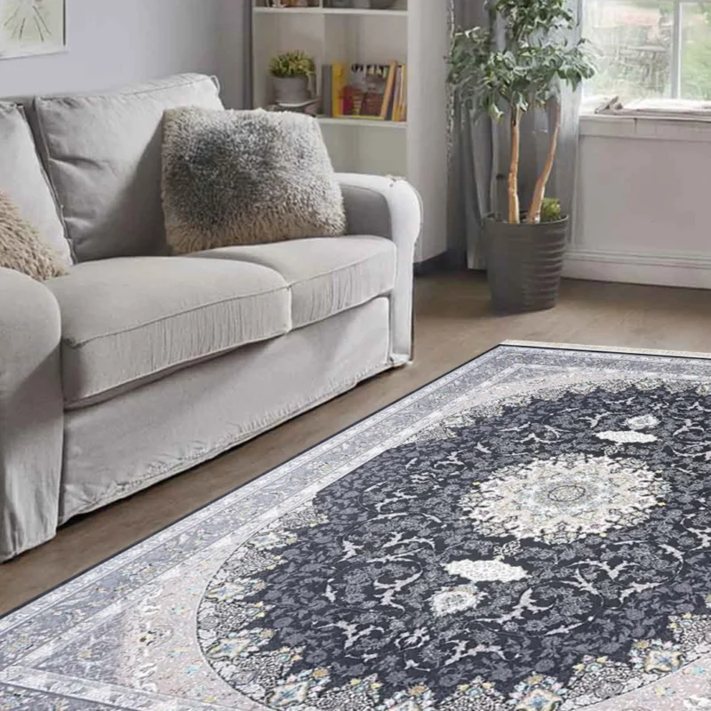 Amatis Sara Navy Blue Rug | A-132 - Image 3
