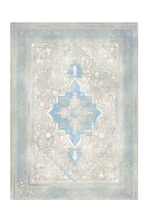 Emerald Hirad Blue Rug | E-125