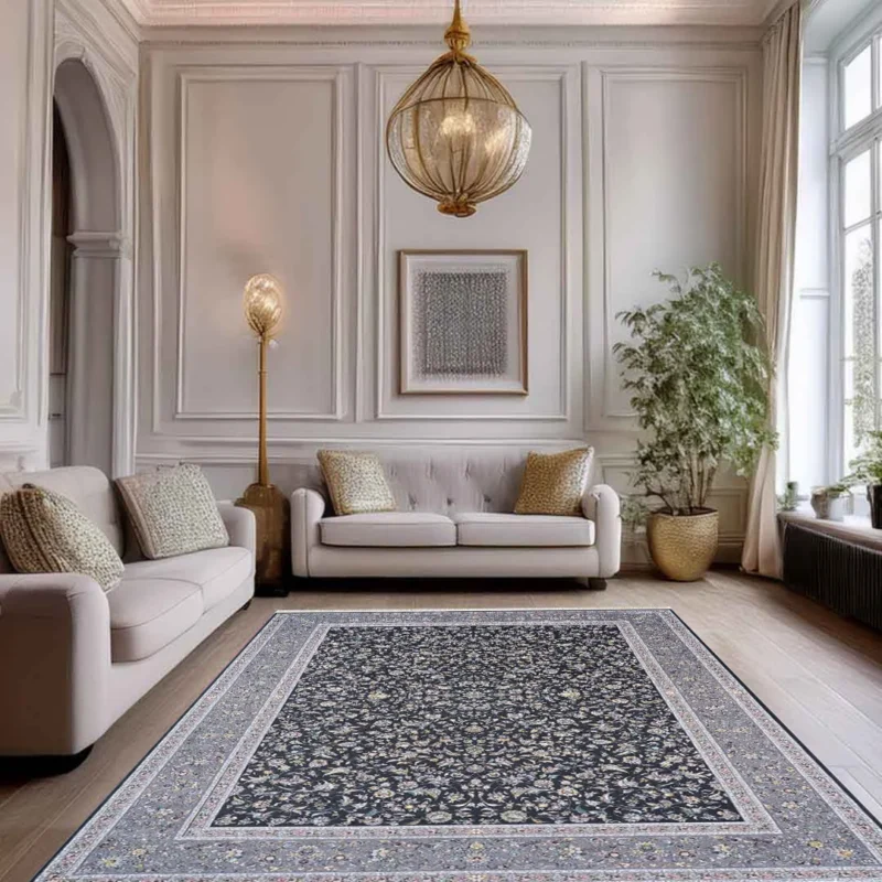 Amatis Adrianna Dark Grey Rug | A-133 - Image 4