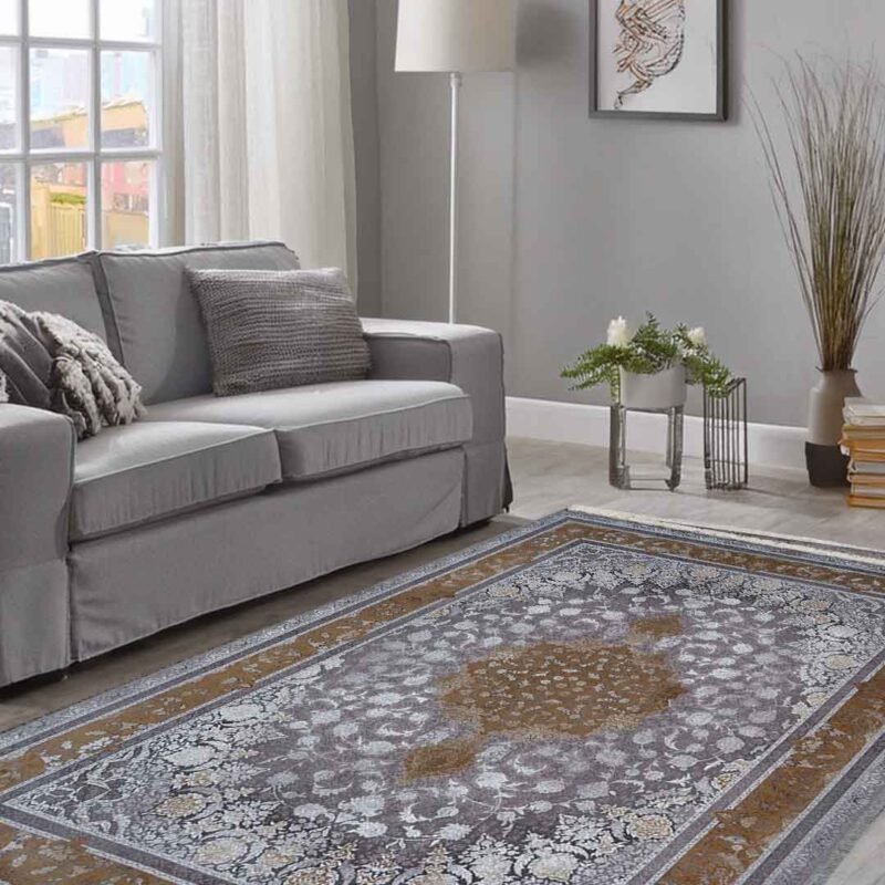 Emerald Maniya Gold Elegance Rug | E-122 - Image 2