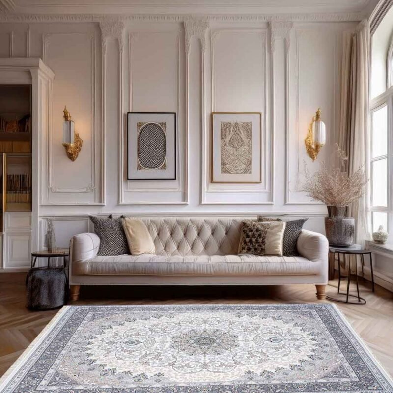 Amatis Sara White Rug | A-132 - Image 3