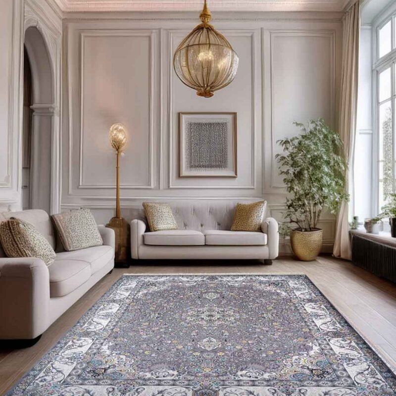 Amatis Pargol Light Grey Rug | A-134 - Image 3