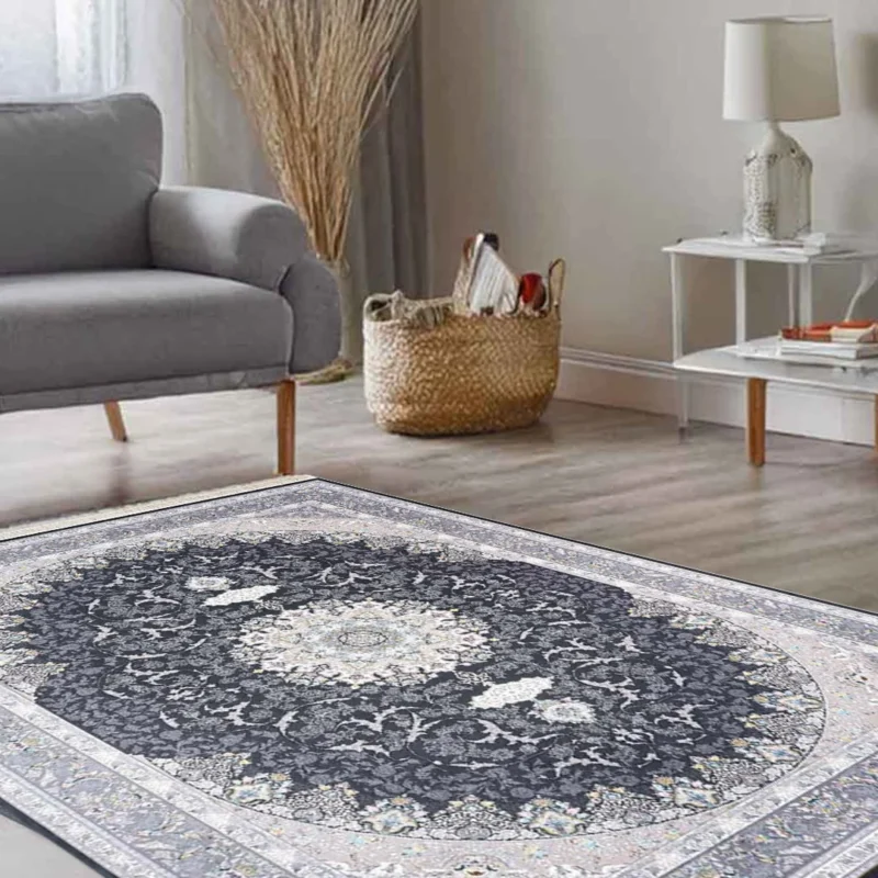 Amatis Sara Navy Blue Rug | A-132 - Image 2