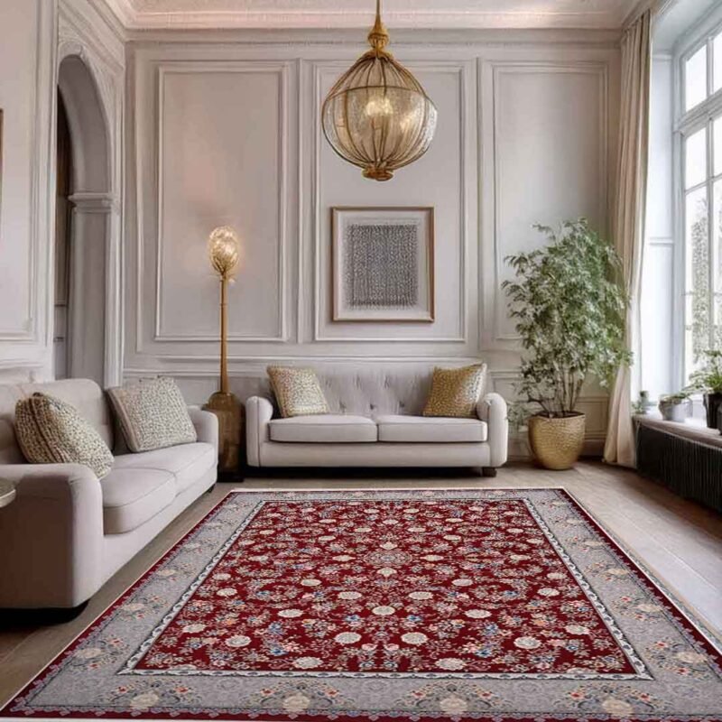 Emerald Pariya Red Rug | E-160 - Image 2
