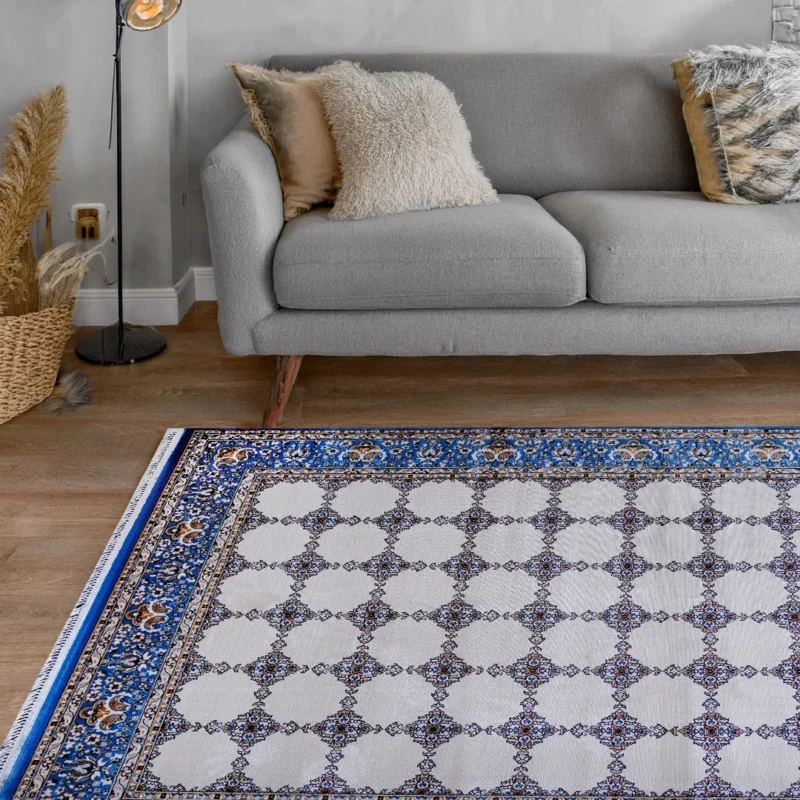 Bukhara Blue Beige Elegance Rug | A636B-E3318-BLUE/BEIGE - Image 5