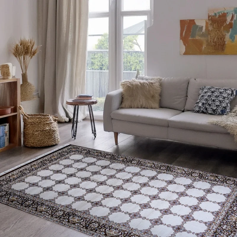 Bukhara Brown Beige Elegance Rug | A636B-E3468-BROWN/BEIGE - Image 4