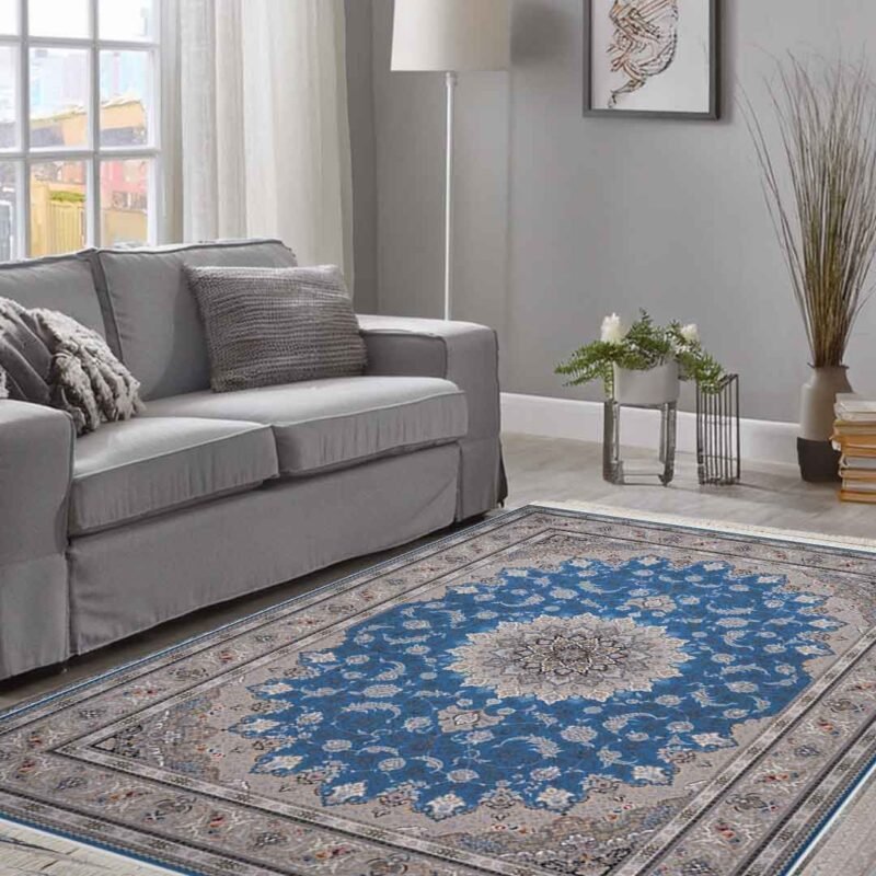 Emerald Mahan Blue Rug | E-161 - Image 2