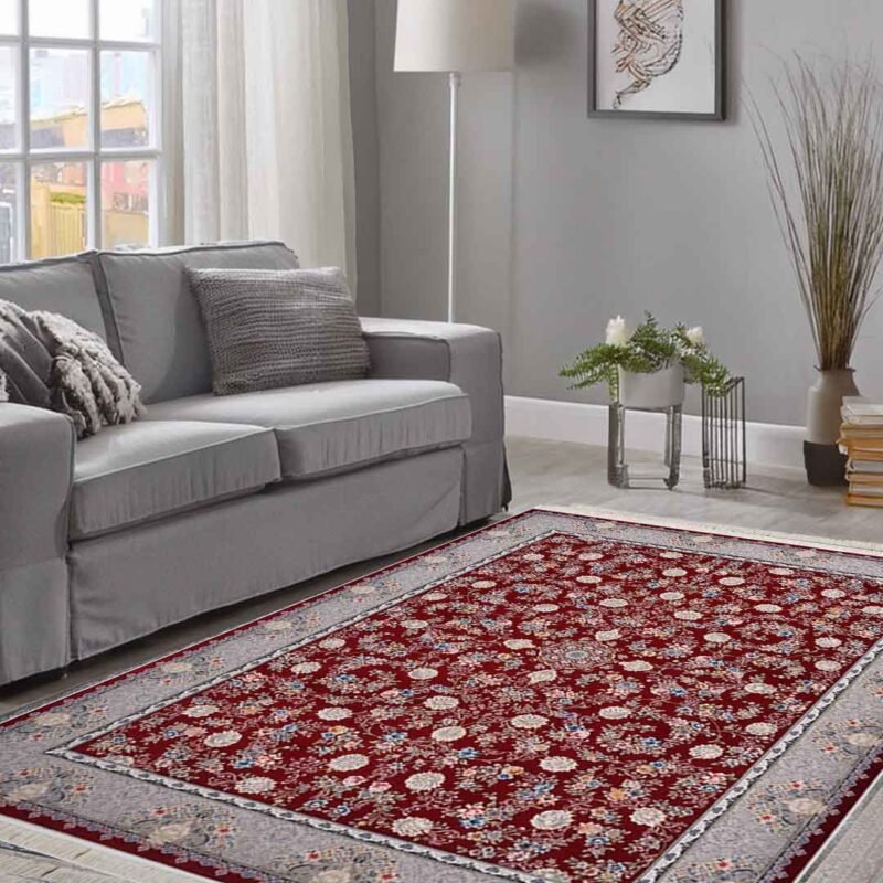 Emerald Pariya Red Rug | E-160 - Image 5