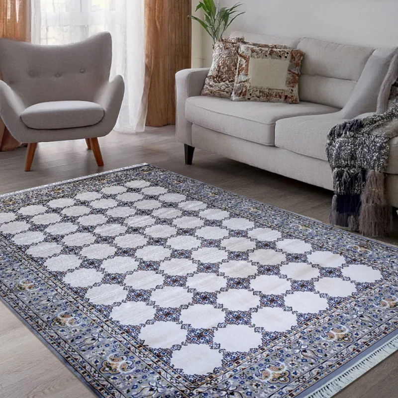Bukhara Grey Beige Elegance Rug | A636B-E3378-GREY/BEIGE - Image 5