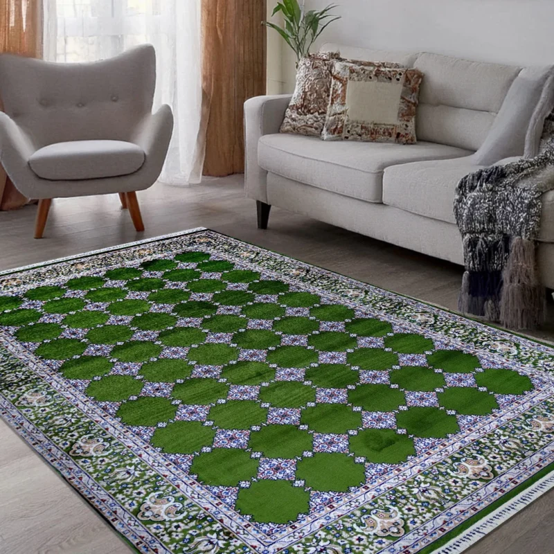 Bukhara Green Elegance Rug | A636A-E3344-GREEN/GREEN - Image 3