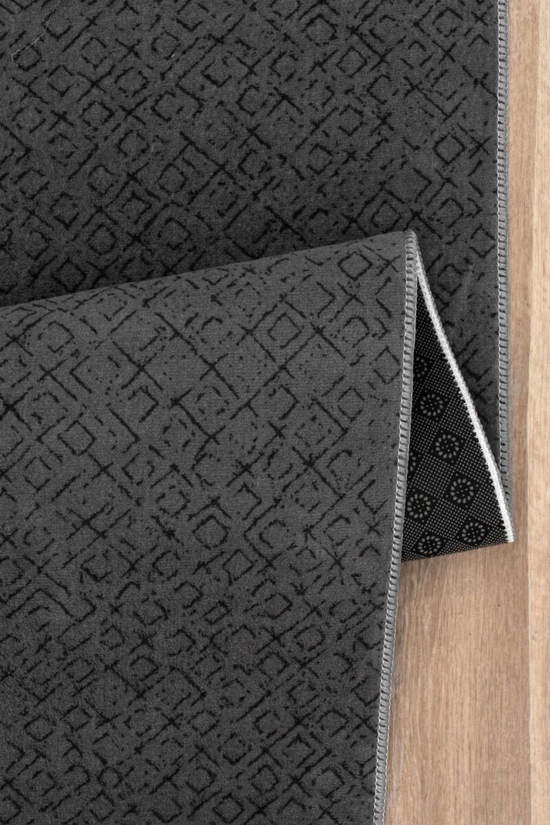 SOFT-2034-ANTHR – Anthracite Textured Rug - Image 2