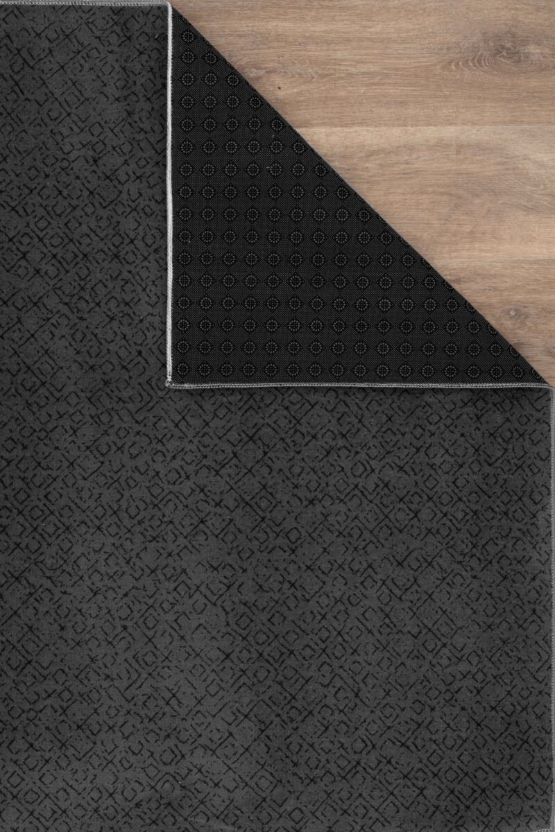 SOFT-2034-ANTHR – Anthracite Textured Rug - Image 3