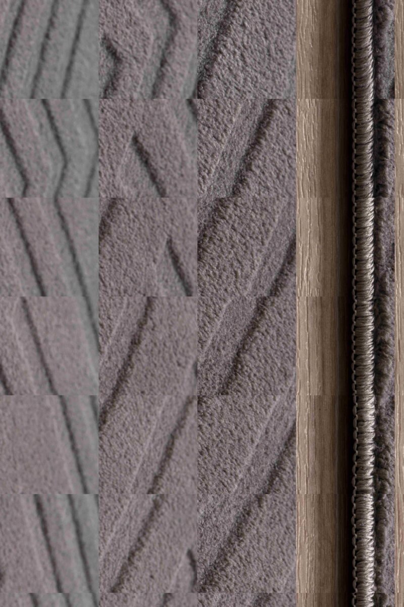OPPO Washable Rug 1010 Grey - Modern Geometric, Soft & Non-Slip - Image 4