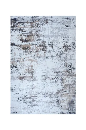 Lorenz Cream Grey Abstract Modern Rug | A759A