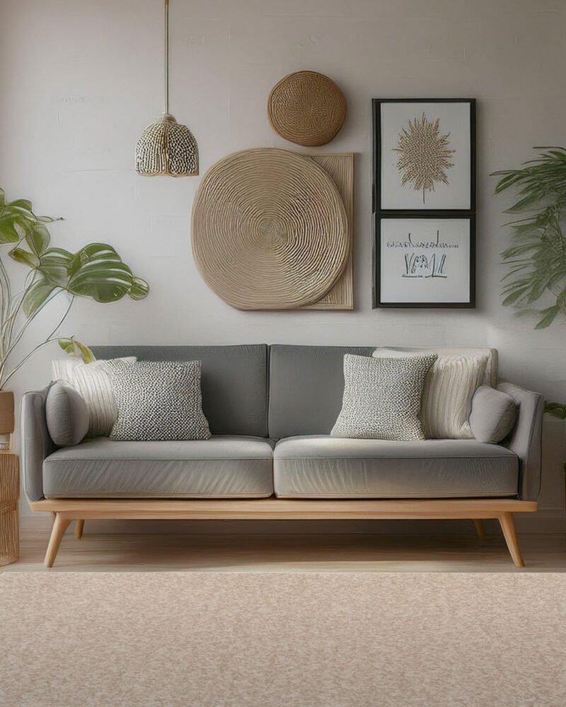SOFT-3021-MINK - Washable Soft Mink Beige Area Rug - Image 5